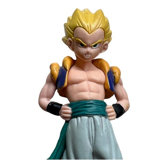 Dragon Ball Z Vintage Anime Super Saiyan Gogeta Bandai Action Figure Size 3.75" - Picture 5 of 8
